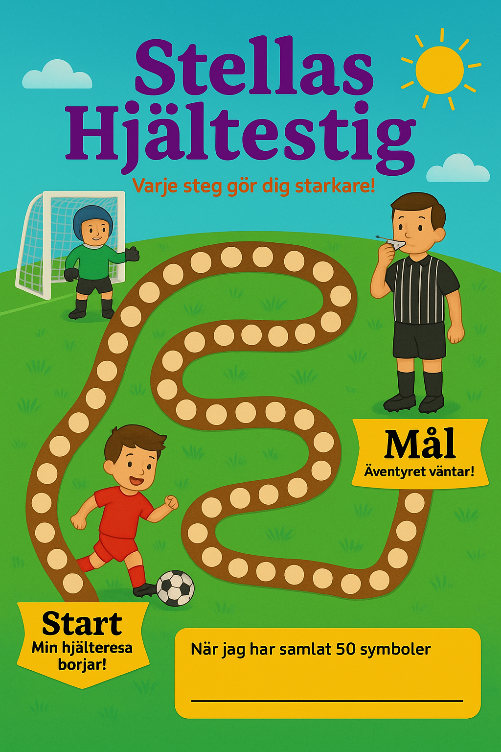 Fotbollsspelarens hjältestig